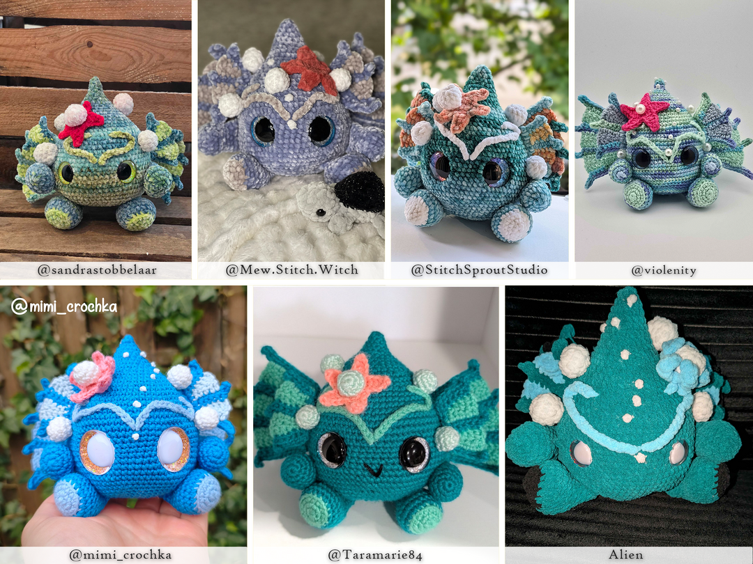 Baby Elementals Bundle • PDF Amigurumi Pattern